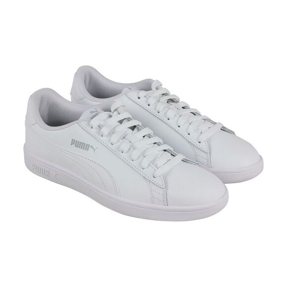 Puma Mens Smash V2 L White Shoes (NWT) - Picture 2 of 3